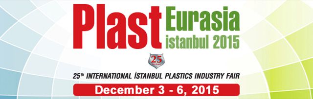Visit us at PLAST EURASIA ISTANBUL 2015!