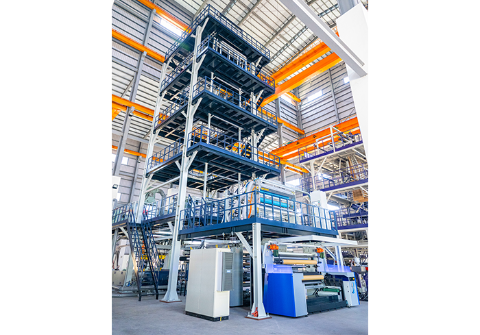 LDPE Three-Layer Co-extrusion Blown Film Line