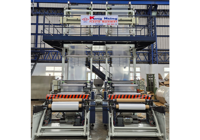LDPE Twin Head Monolayer Super High Speed Blown Film Line