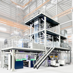 Multi-Layer Co-Extrusion Blown Film Machine
